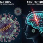 Nipah virus - brain damage
