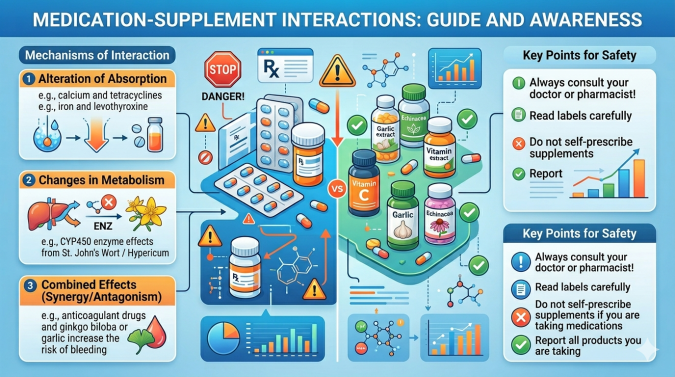 Supplement drug interactions